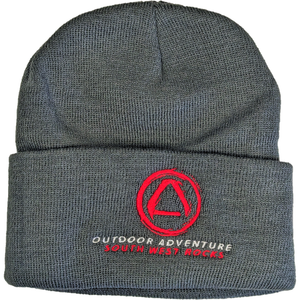 Outdoor Adventure Beanie - Knitted Acrylic Roll Up