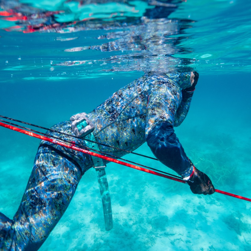 Ocean Hunter Chameleon Quick Release Rubber Weight Belt