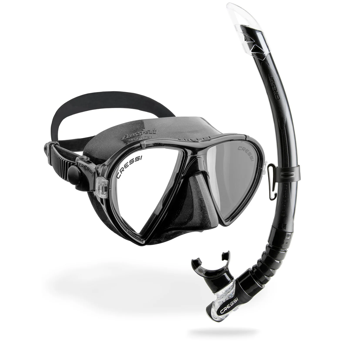 Cressi Ocean VIP Mask/ Gamma Snorkel Set