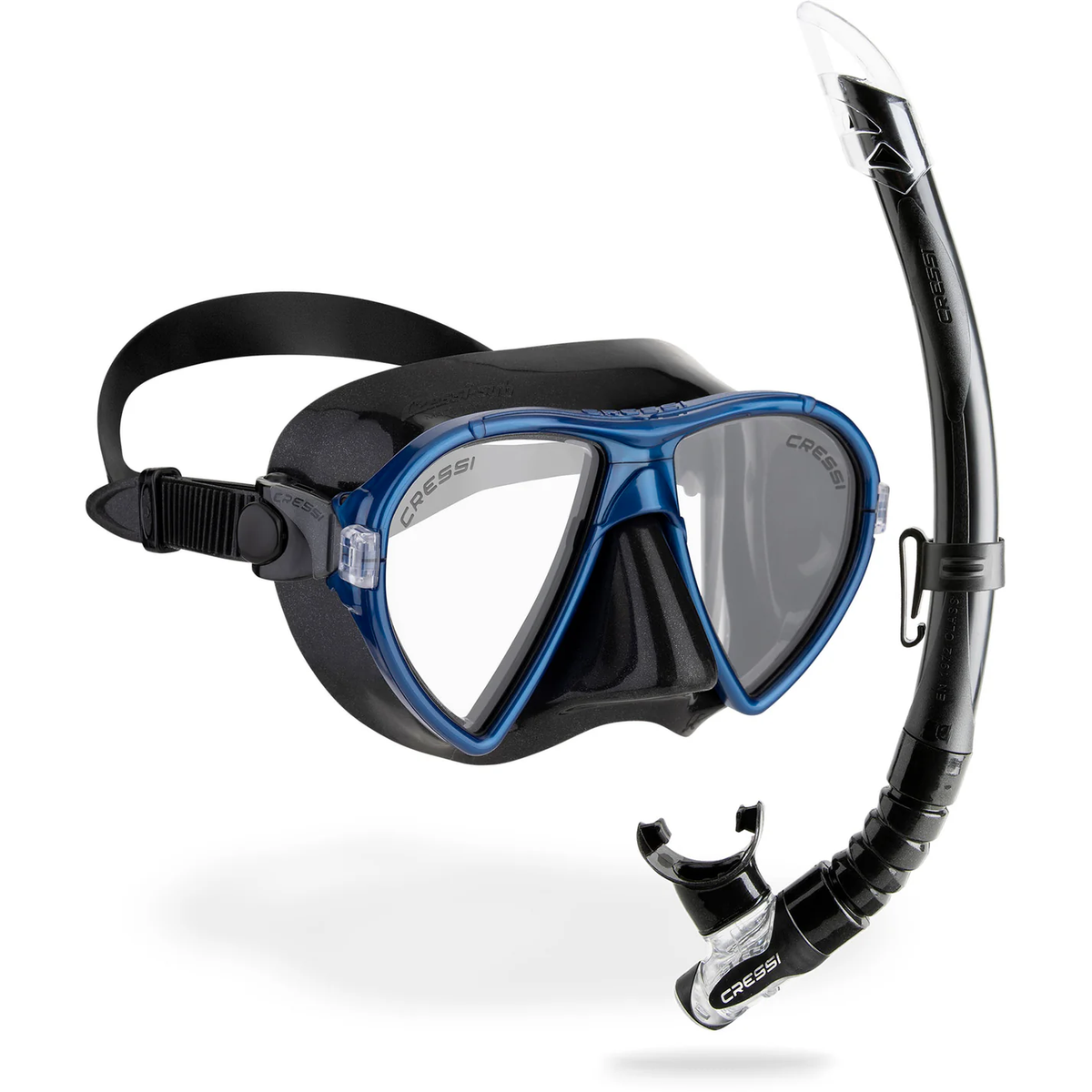 Cressi Ocean VIP Mask/ Gamma Snorkel Set