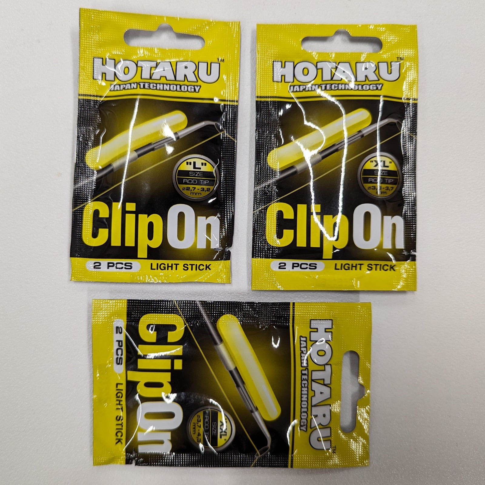 Clip On Rod Tip Light Stick 2PK