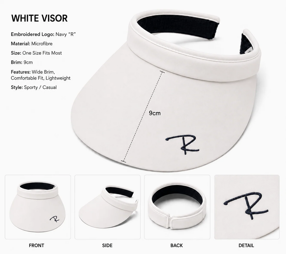 Radicool Womens Visor One Size