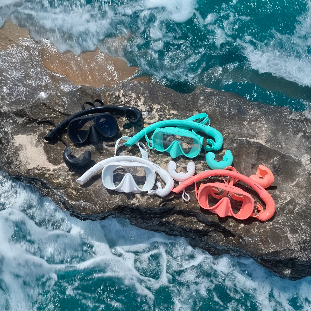 Mirage Sunsets Mask Snorkel Set