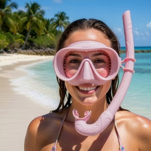 Mirage Sunsets Mask Snorkel Set