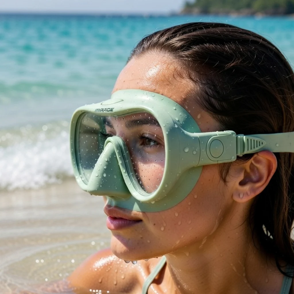 Mirage Sunsets Mask Snorkel Set