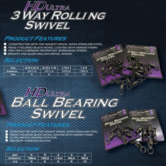 Oceans Legacy 3 Way Swivel