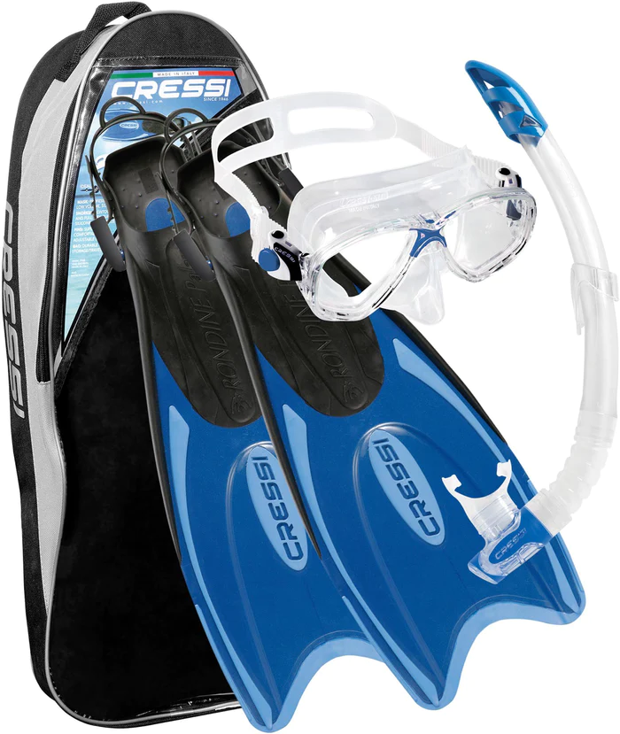 Cressi Palau Marea Mask/Snorkel/Fin Set