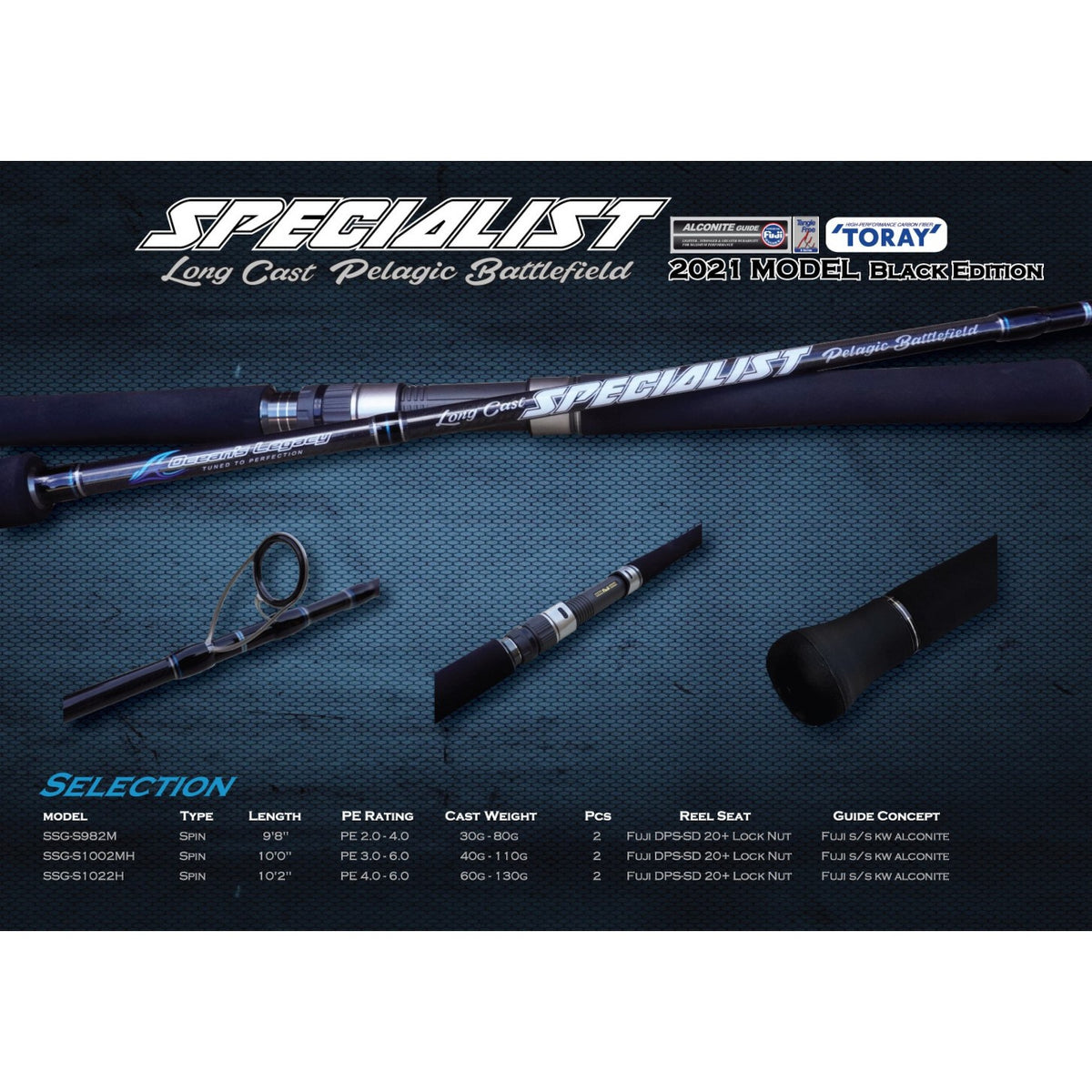 Ocean's Legacy Long Cast Specialist