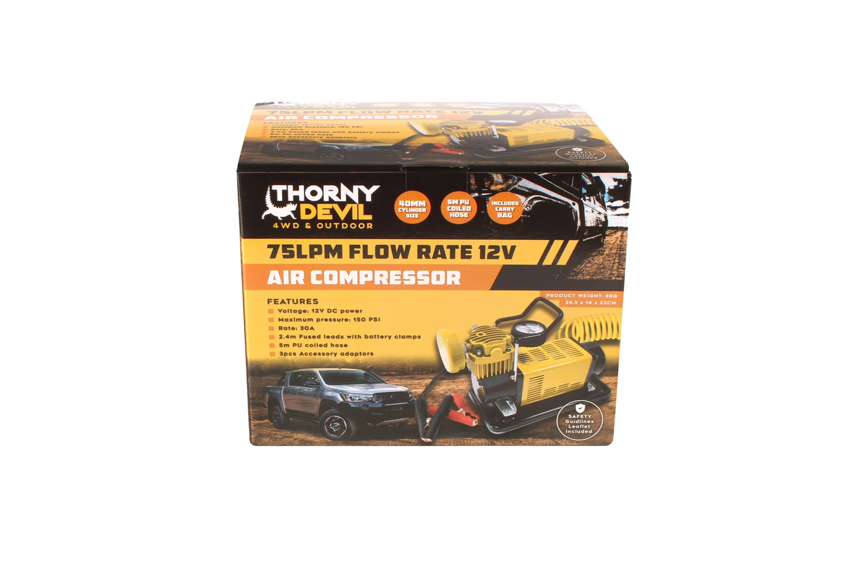 Wildtrak Thorny Devil 75LPM Flow Rate Air Compressor