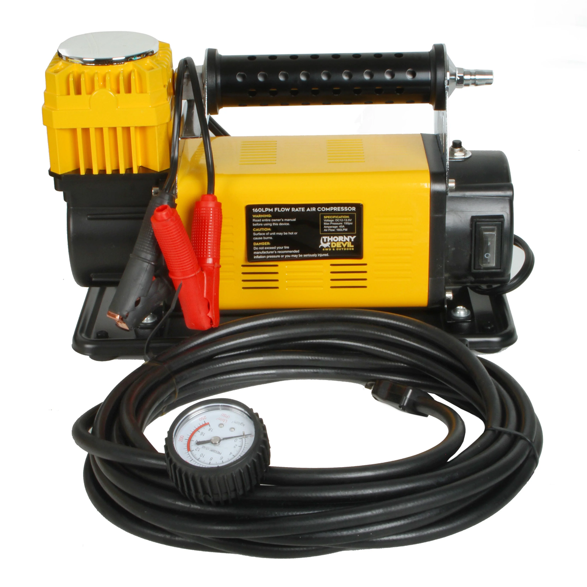 Wildtrak Thorny Devil 160LPM Flow Rate Air Compressor