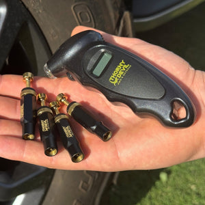 Wildtrak Tyre Deflator 4pk + Digital Gauge