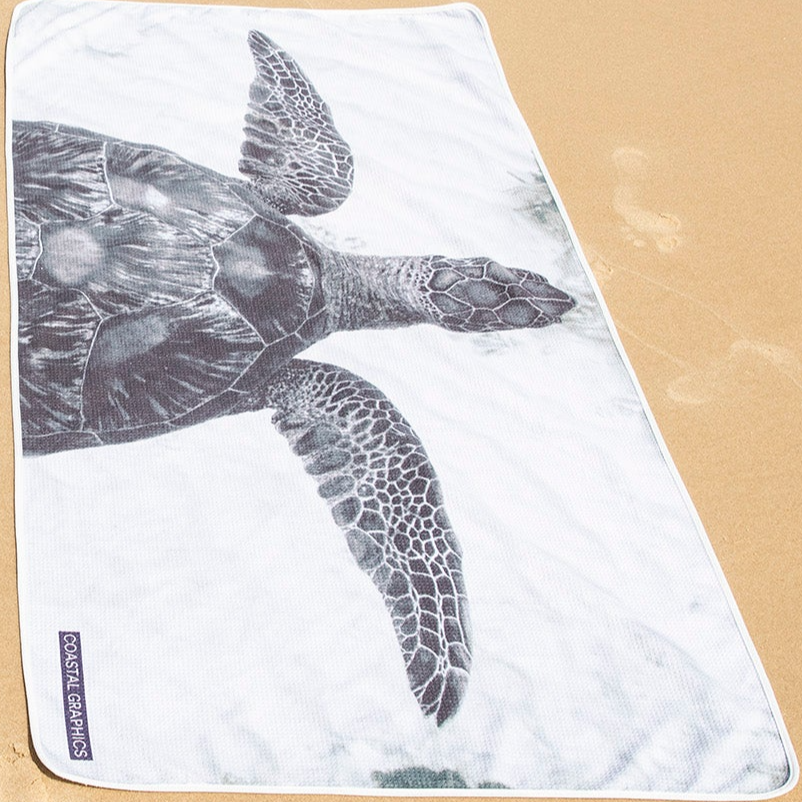 Coastal Graphics Sand-Free Beach Towel