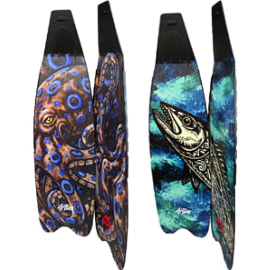 Ocean Hunter Artline Series Ambush Freediving Fin Blades