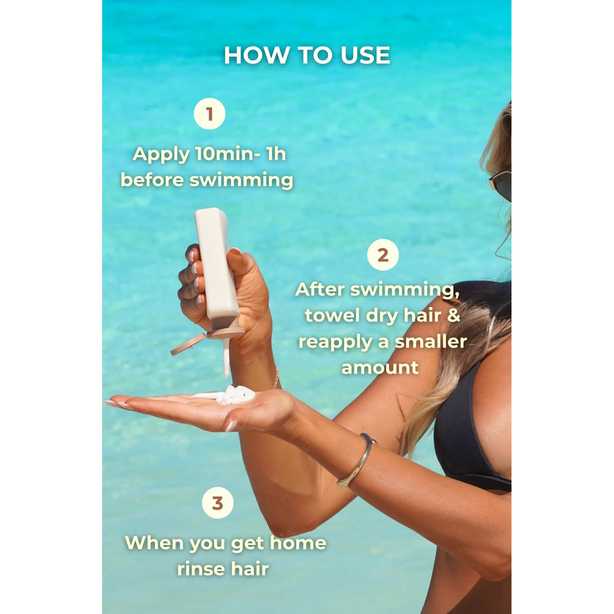 Coastal Grl PRE-SWIM Saltwater & Chlorine Hair Protectant