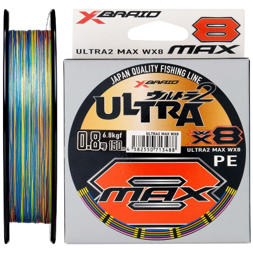 X-Braid Wx8 Ultra 2 Max PE Multi