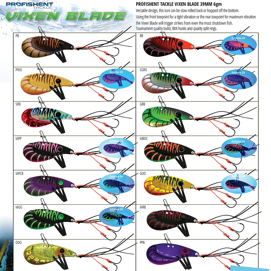 Profishent Tackle Vixen Blade 6g