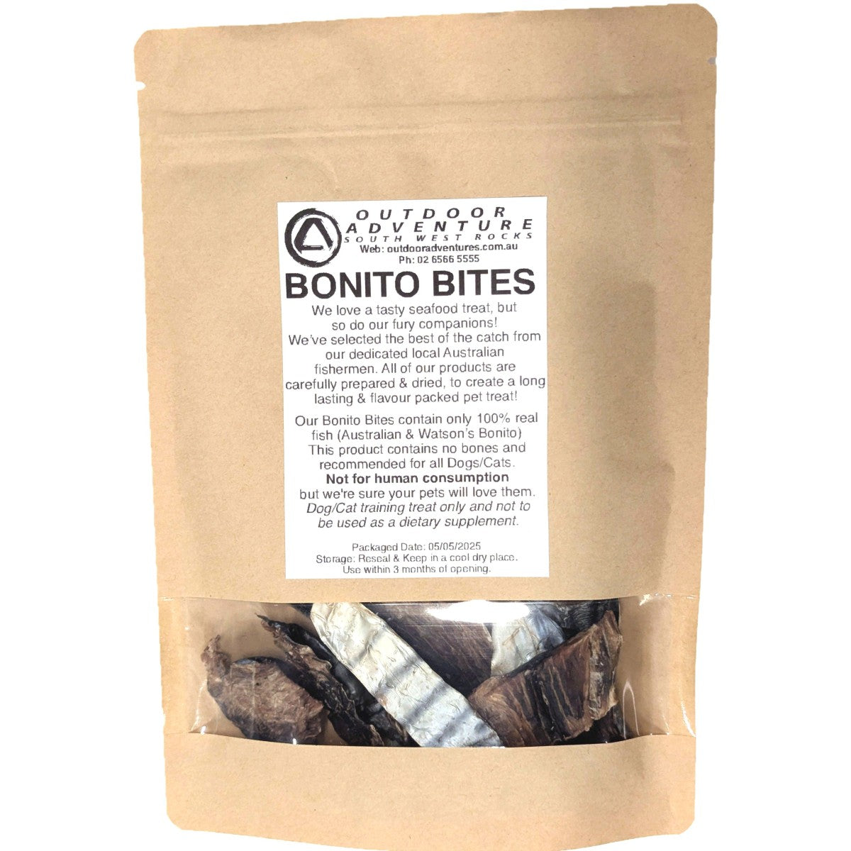 Premium Dried Bonito Bites Pet Treats