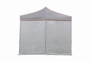 Wildtrak Gazebo Solid Wall Grey