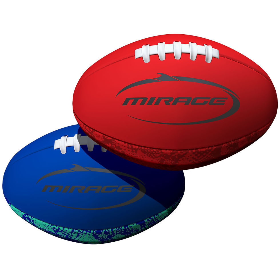 Mirage Mini Footballs 2PK