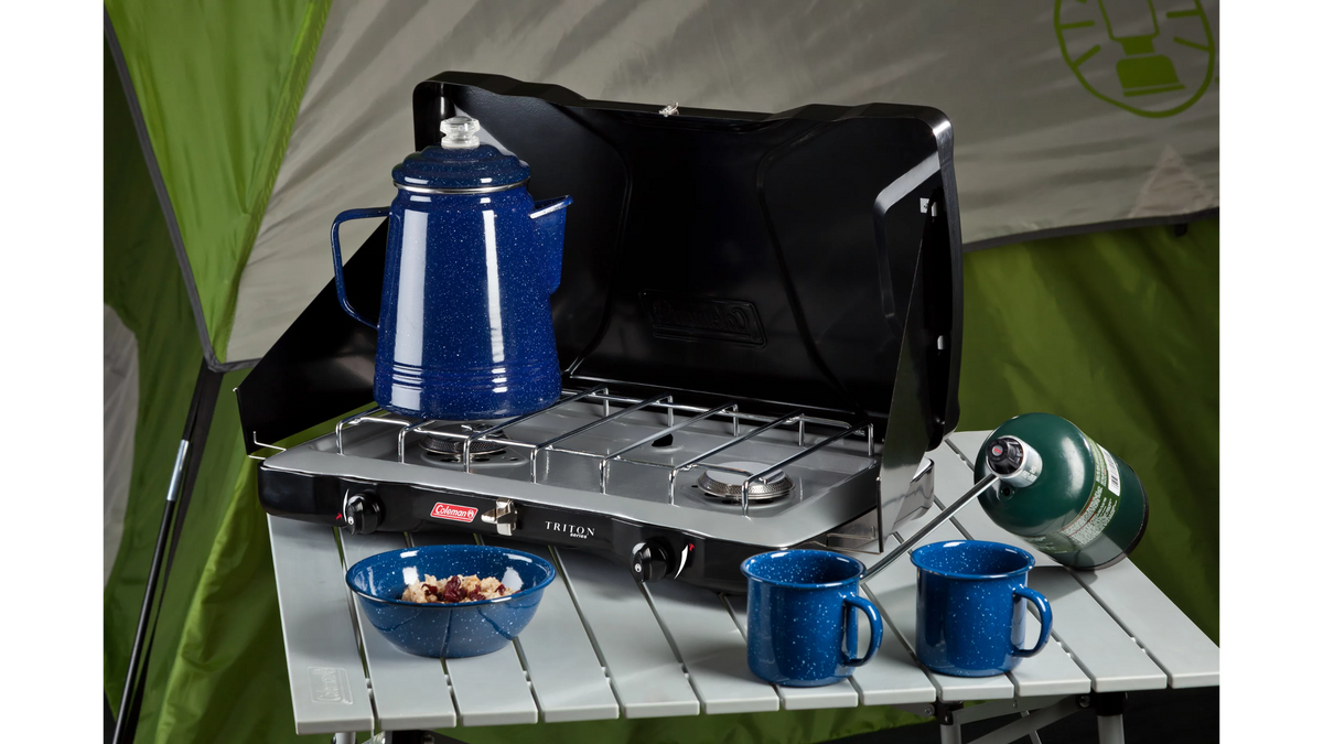 Coleman Triton 2 Burner Stove