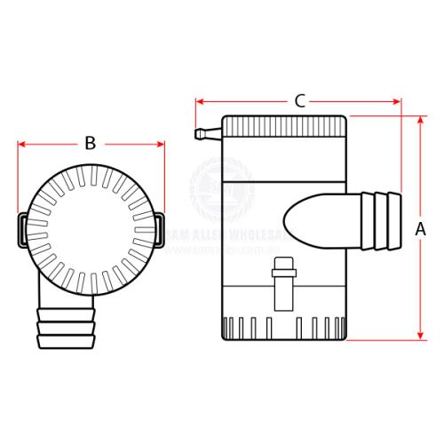 Relaxn Bilge Pump - 12V