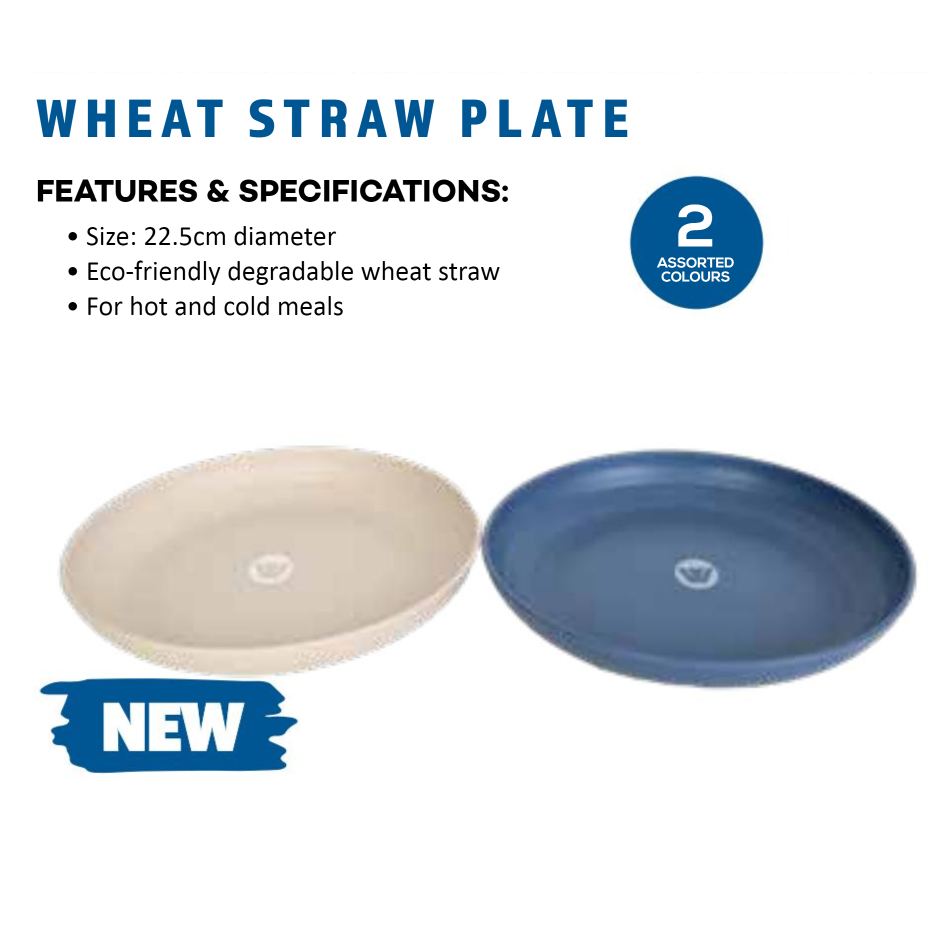 Wildtrak Eco Friendly Wheat Straw Camp Kitchenware