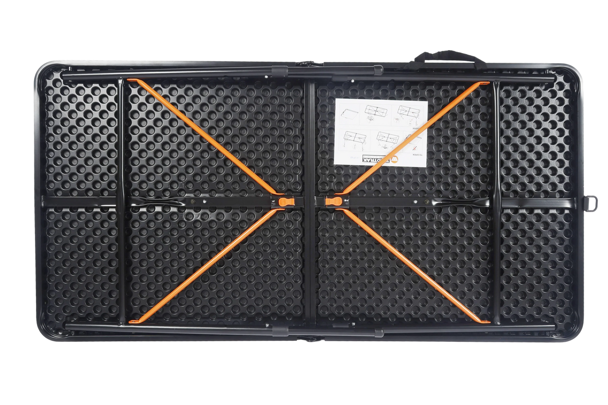 Wildtrak Table 122Cm Bi Fold Black