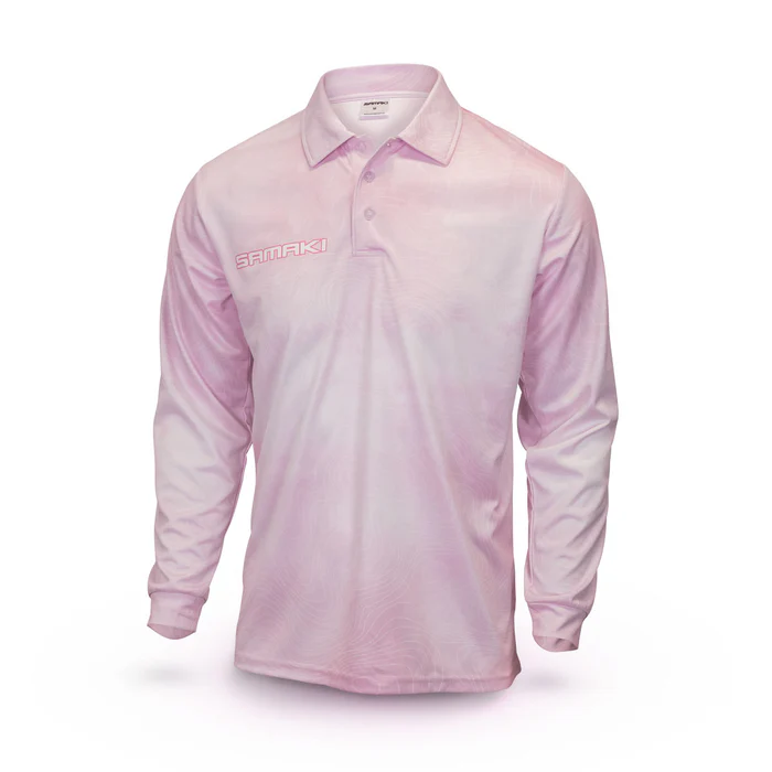 Samaki Contour Pink L/S Shirt