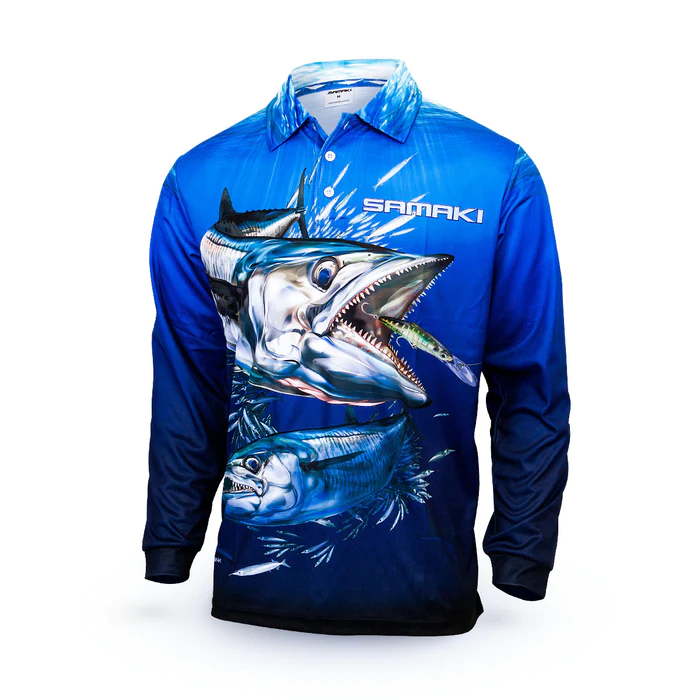 Samaki Coral Trout – Long Sleeve Adult Fishing Shirt Size 5XL - Outback  Adventures Camping Stores