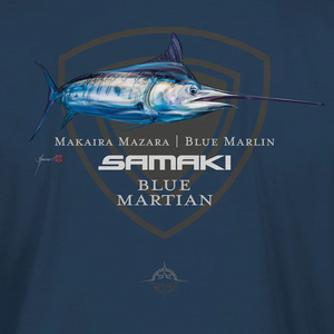 Samaki Blue Martian T-Shirt