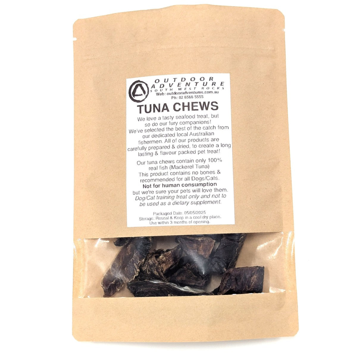Premium Dried Tuna Chews Pet Treats