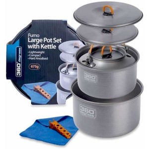 360 Degrees Furno Pot Set With Kettle Cooking / Kitchenware