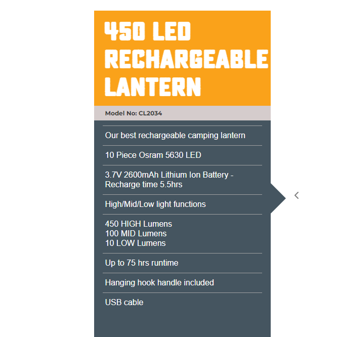 Explore Planet Earth LED Lantern