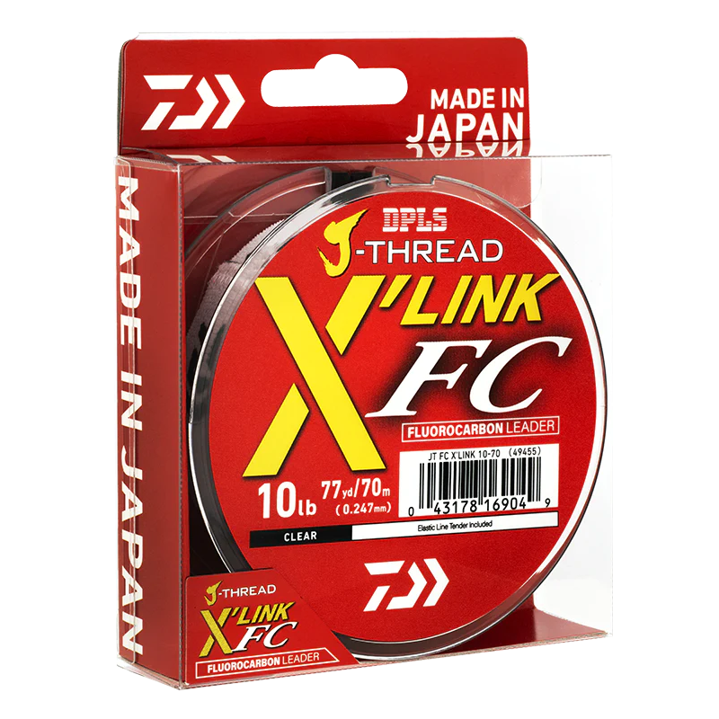 Daiwa J-Thread FC X-Link Fluorocarbon Leader