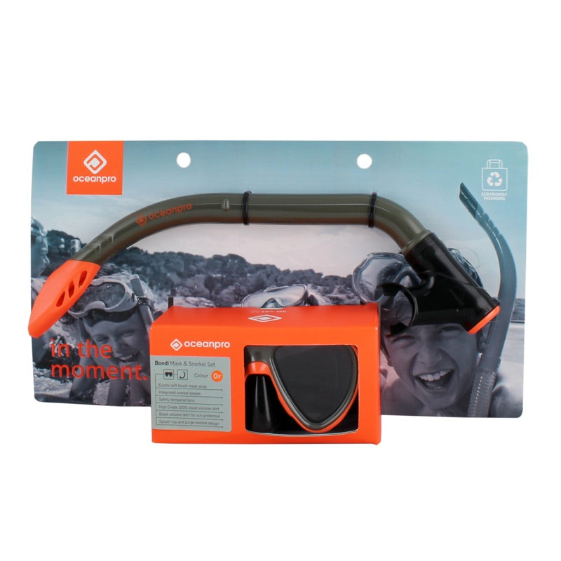 OceanPro Bondi Mask Snorkel Set