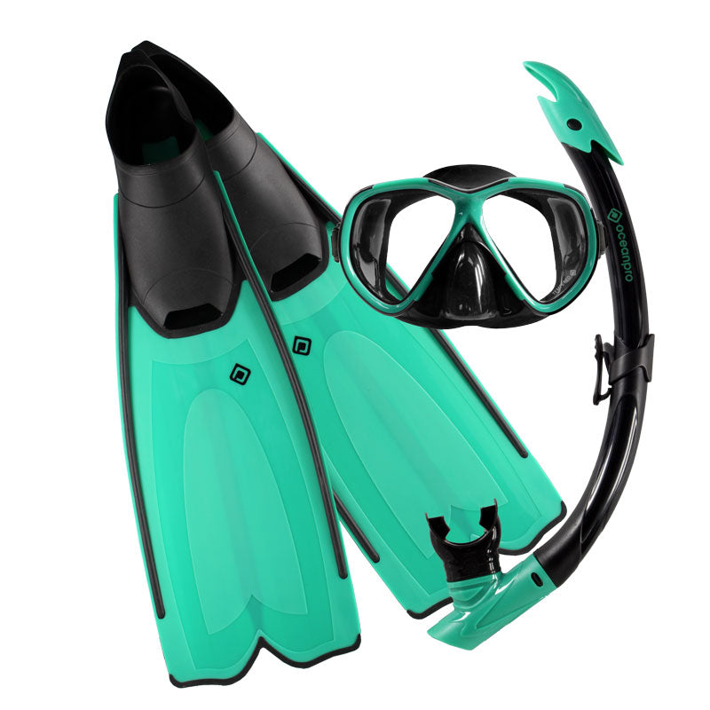 Oceanpro Mallacoota Mask/Snorkel/Fin Set