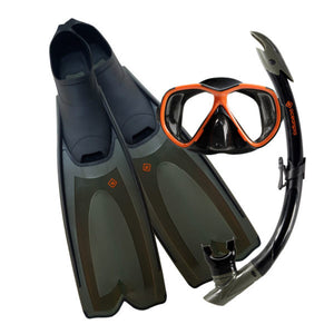 Oceanpro Mallacoota Mask/Snorkel/Fin Set