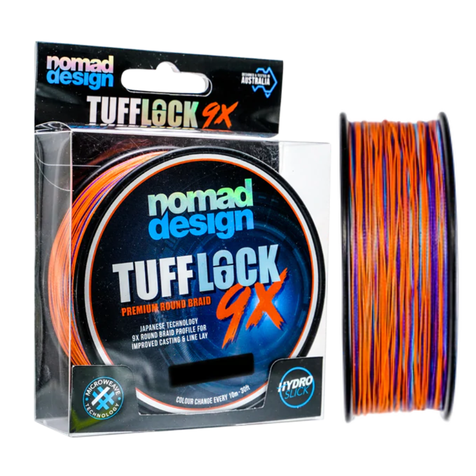 Nomad Tufflock Multicolour X9 Braid - Outdoor Adventure South West Rocks