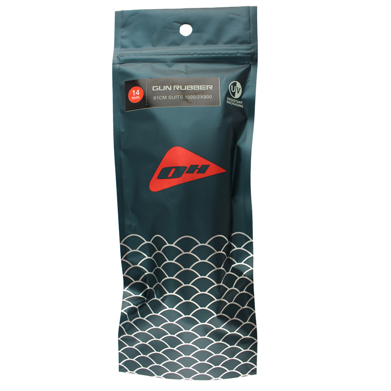 Ocean Hunter Pre-Made 14mm Red Gun Rubber