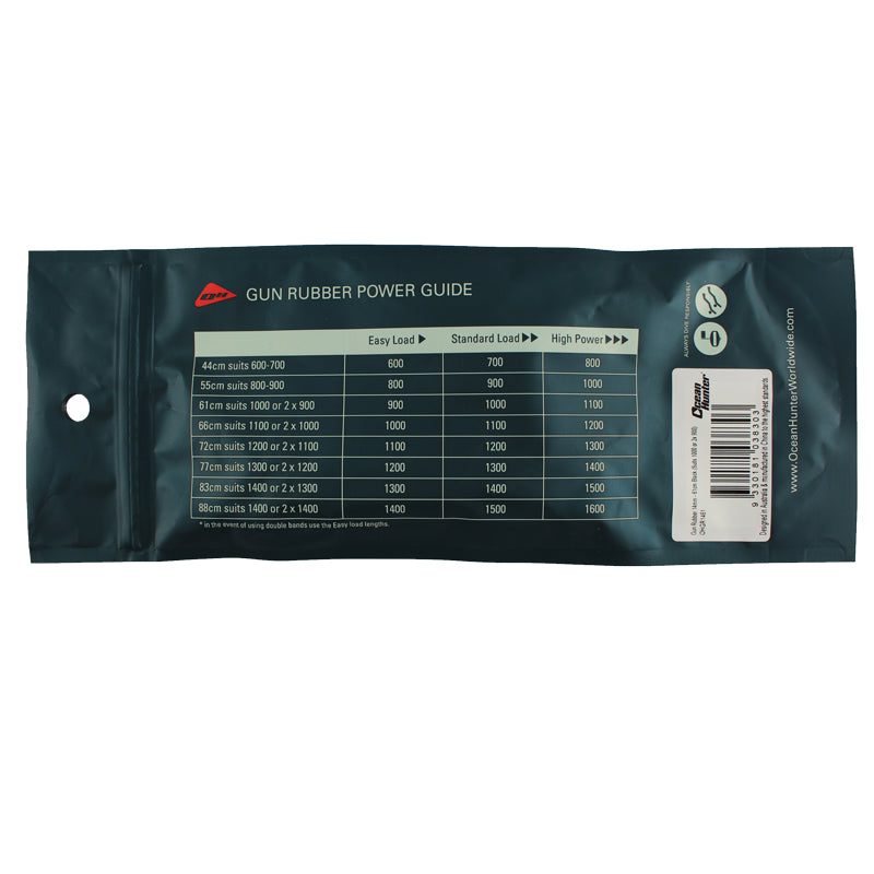 Ocean Hunter Pre-Made 14mm Red Gun Rubber