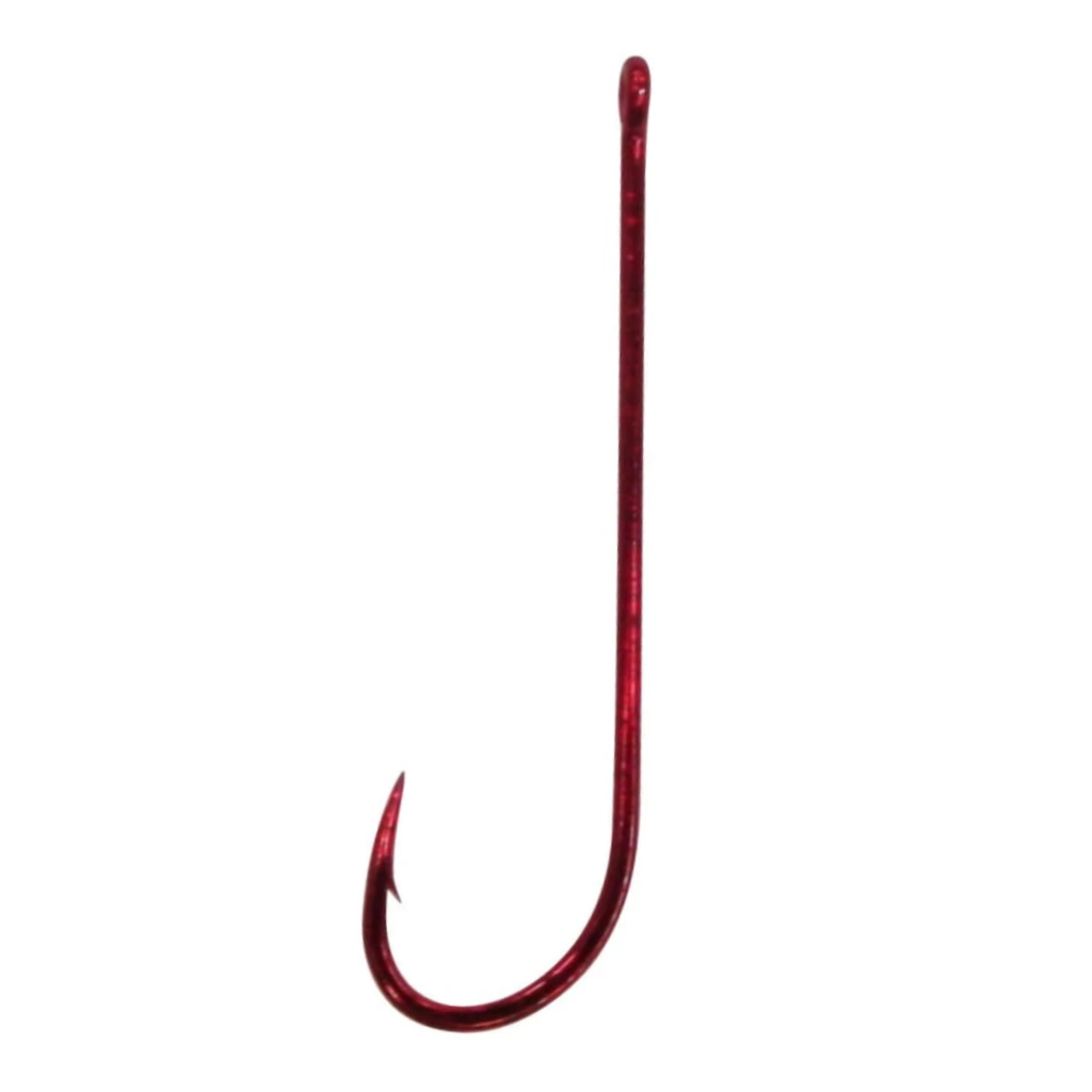 Shogun Red Longshank Hook Pkt