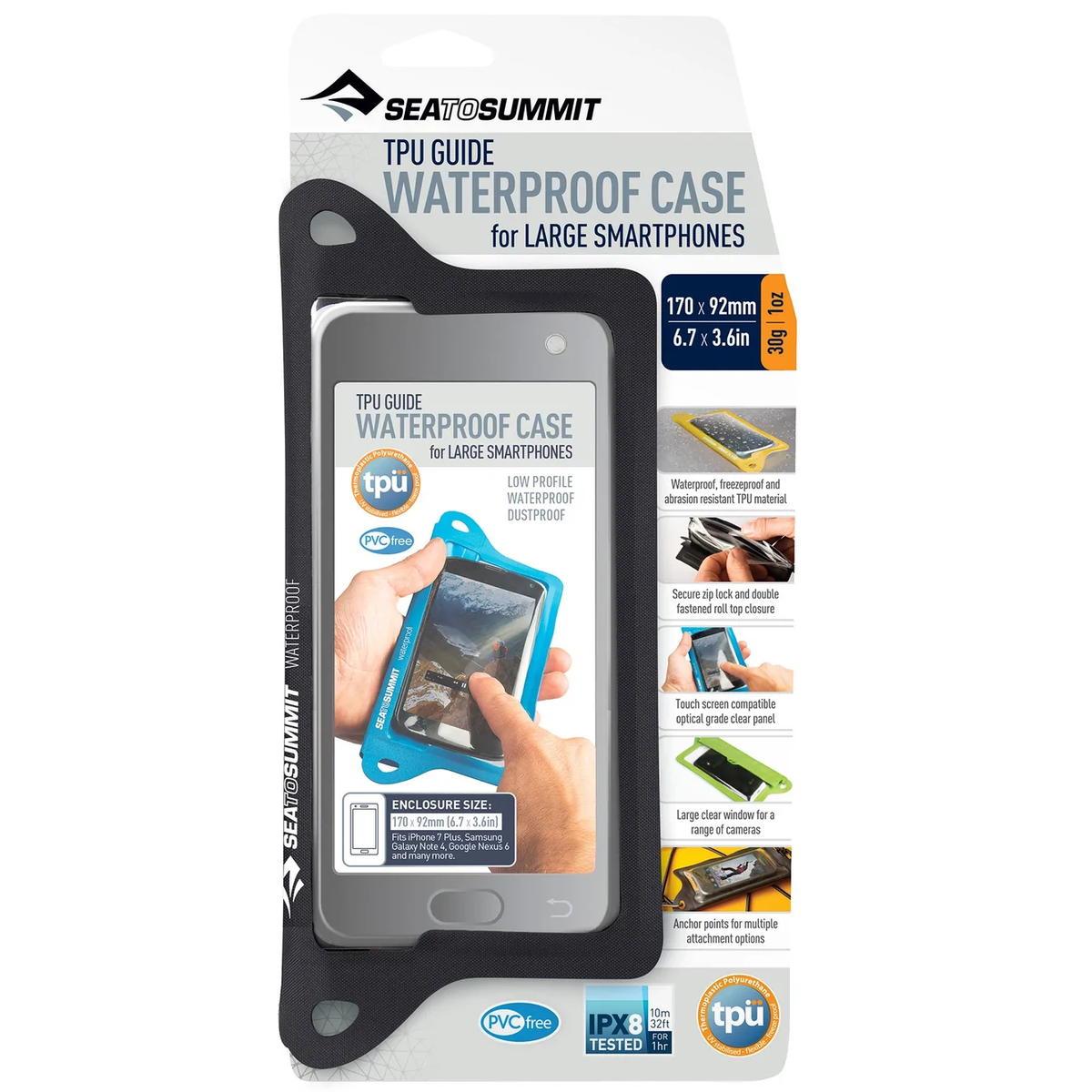 TPU Guide Waterproof Smartphone Case
