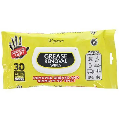 Wipeeze Grease Removal Wipes