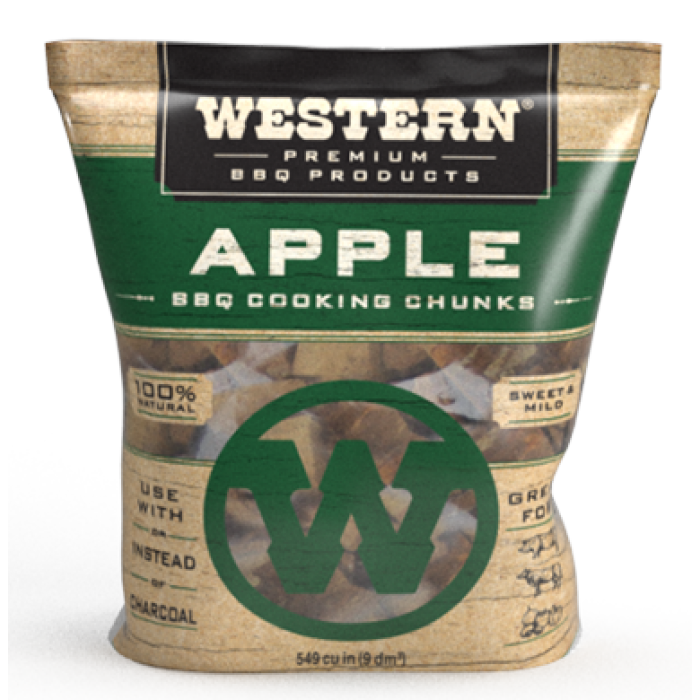 Western BBQ Wood Chunks 3.1kg