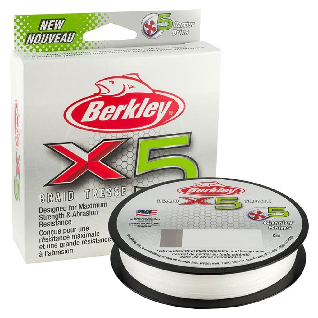 Berkley X5 Braid 150m 4lb / Crystal Berkley