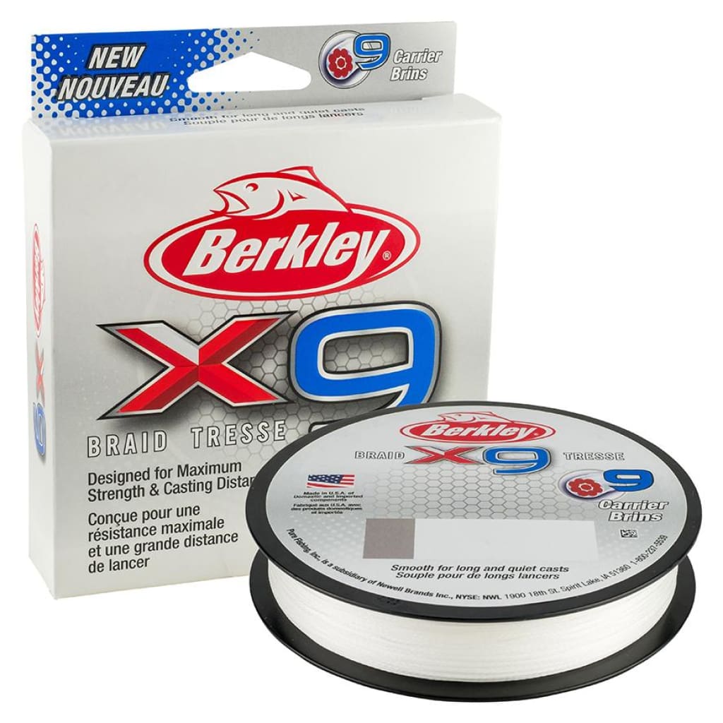 Berkley X9 Braid 300m 20lb / Crystal Berkley