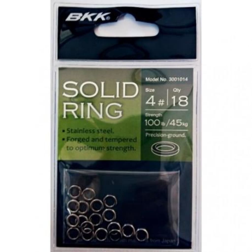 Bkk Solid Rings Terminal Tackle