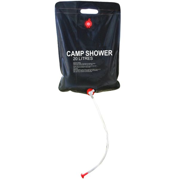 Wildtrak Camping Solar Shower 20L