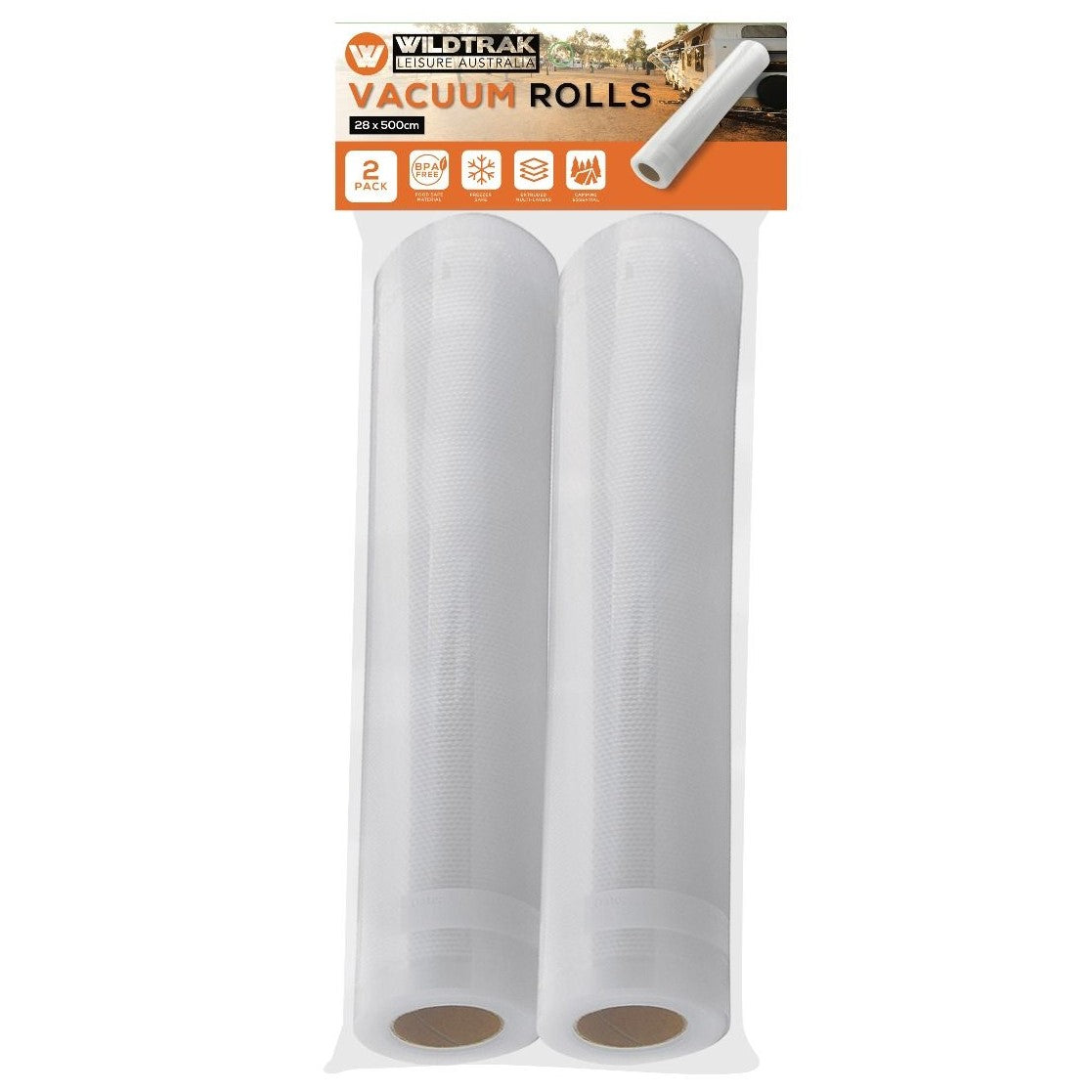Wildtrak Vacuum Rolls 2PK