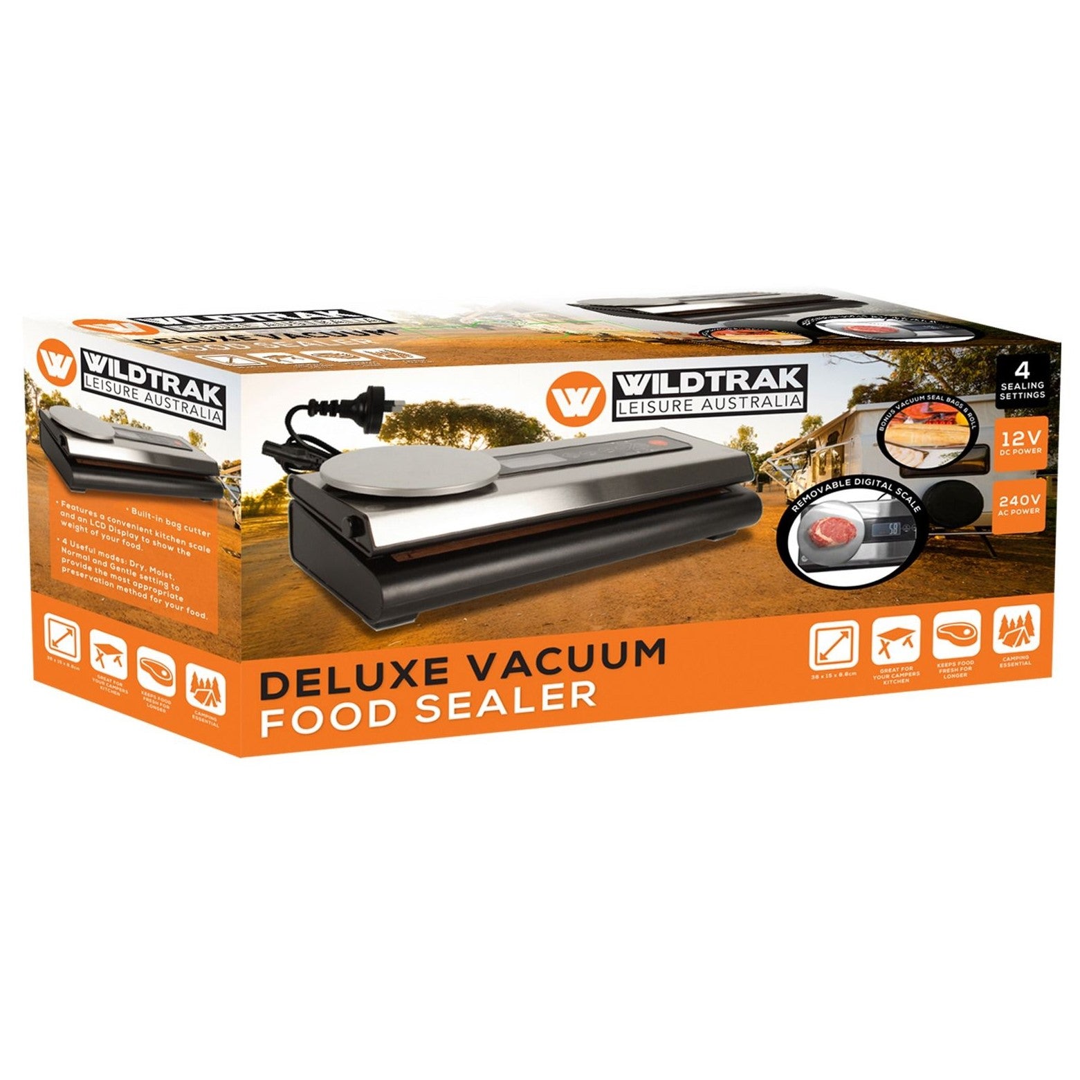 Wildtrak Deluxe Vacuum Sealer With Scale